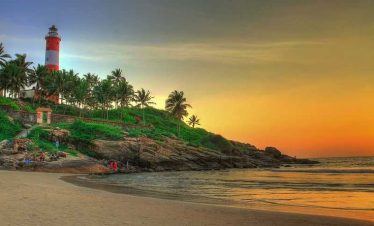 Kerala with Kovalam + Trivandrum